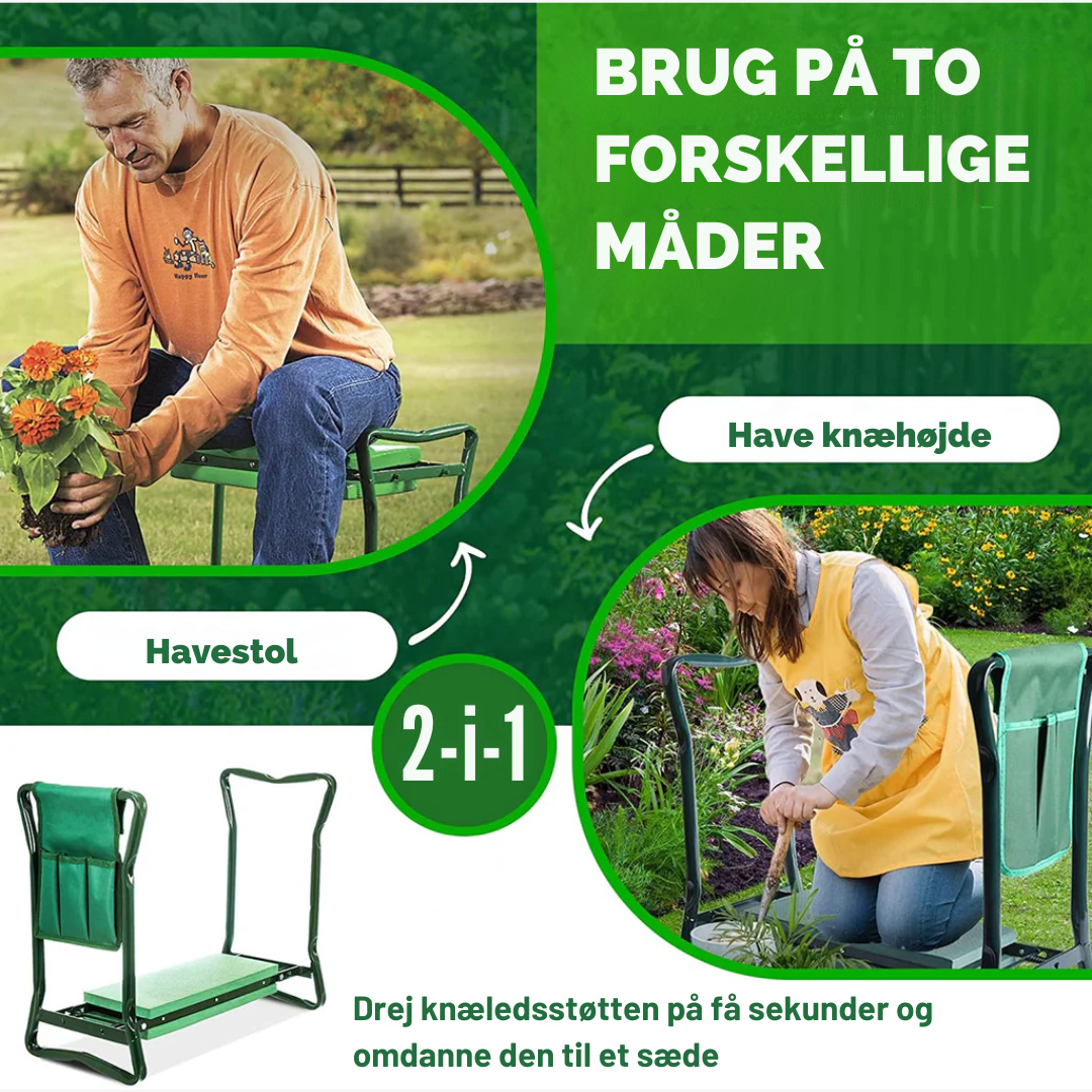 2-i-1 Knæpude og Havesæde