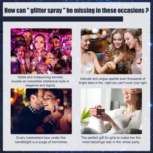 Fest glitterspray