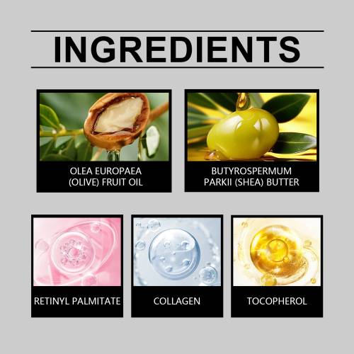 Opstrammende halscreme med olivenolie og shea