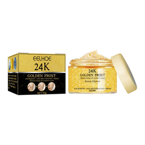 24K guld øjencreme med oligopeptid, 50 g
