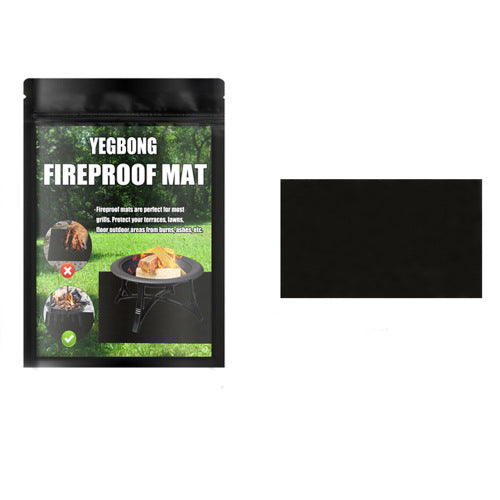 Sort bålfadsmåtte