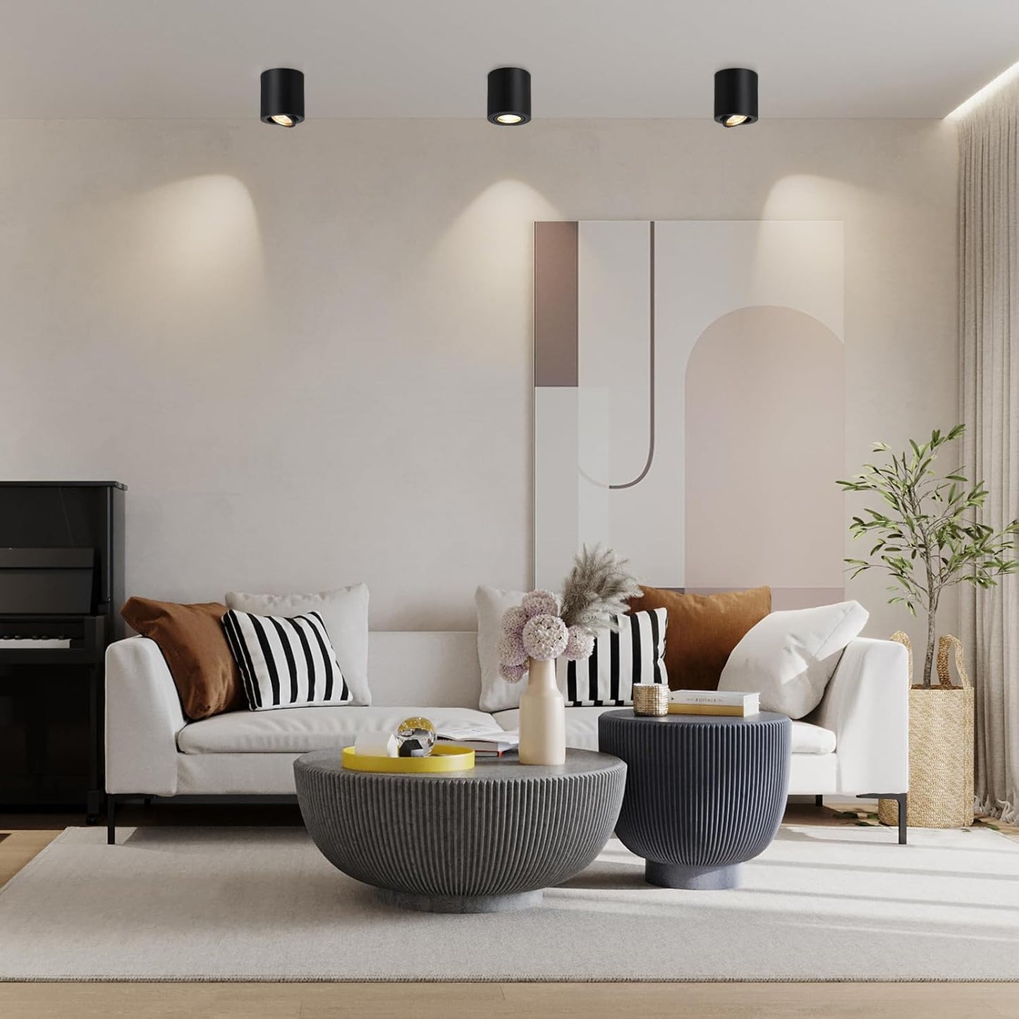 Anti-Blændende Drejelig Loftspotlight