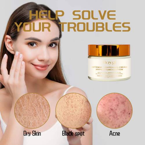 Alfa-arbutin og kojisyre creme