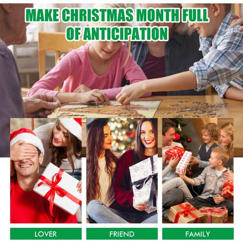 Jule-julekalender puslespil