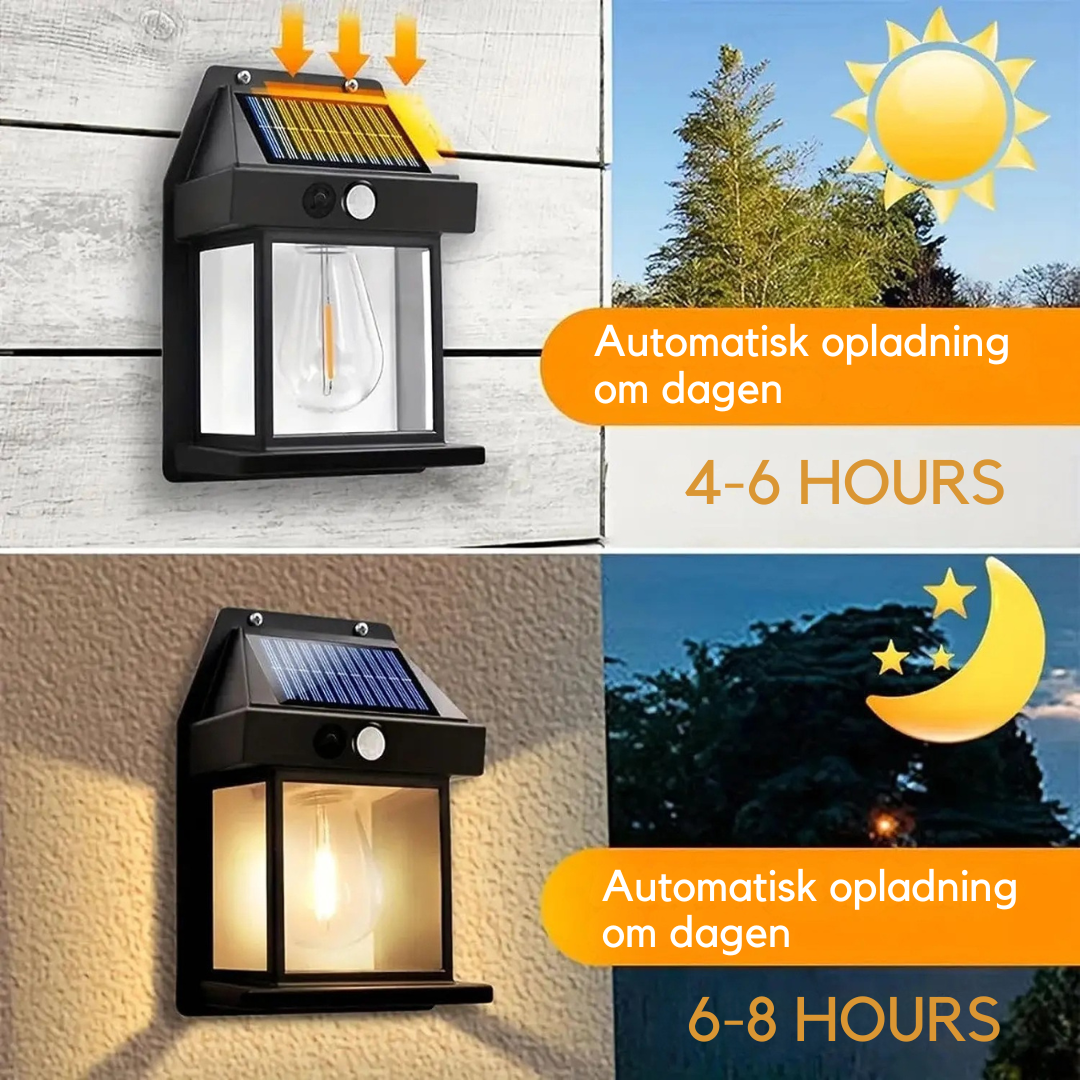 Intelligent Solar Wall Light