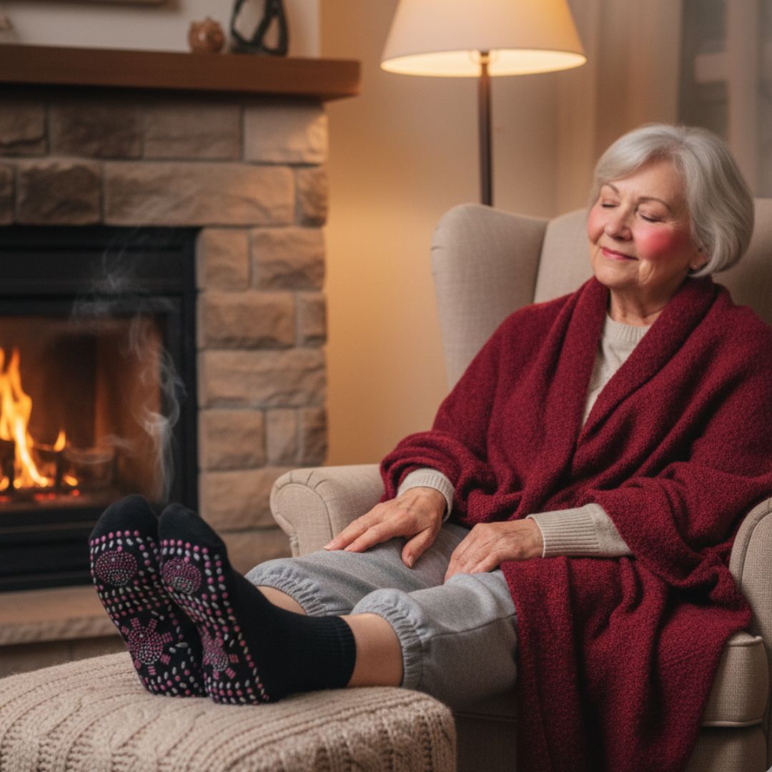 THERMOSOCKS – Selvopvarmende termostrømper, unisex, one-size
