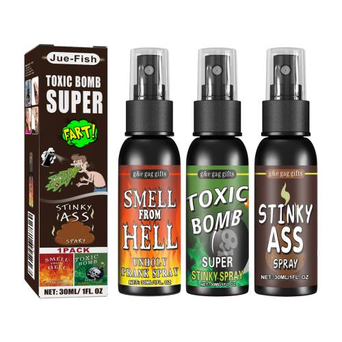 Spøg-stinkspray-sæt