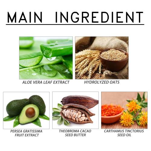Havre aloe plejecreme til mænd