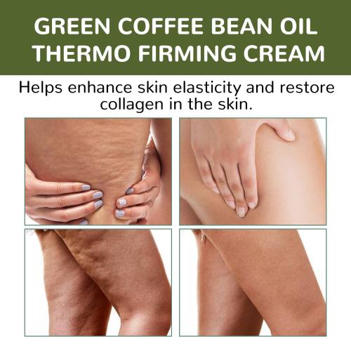 Grøn kaffebønne varmende bodycreme med kollagen