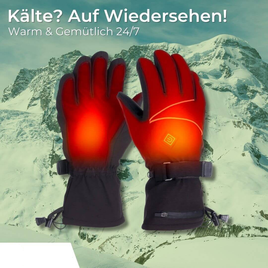 HEATGRIP – Varmende, vandtætte vinterhandsker med touchscreen-funktion