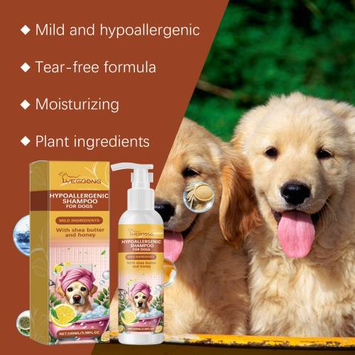 Mild hundeshampoo
