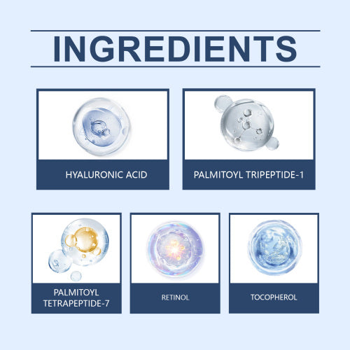 Opstrammende serum til mænd med peptider og retinol