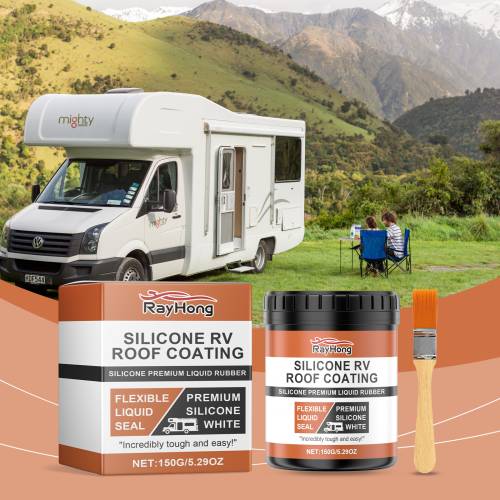 Silikone tagbelægning til autocamper