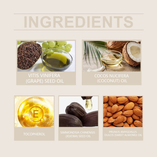 Kokos hårolie med jojoba og mandel