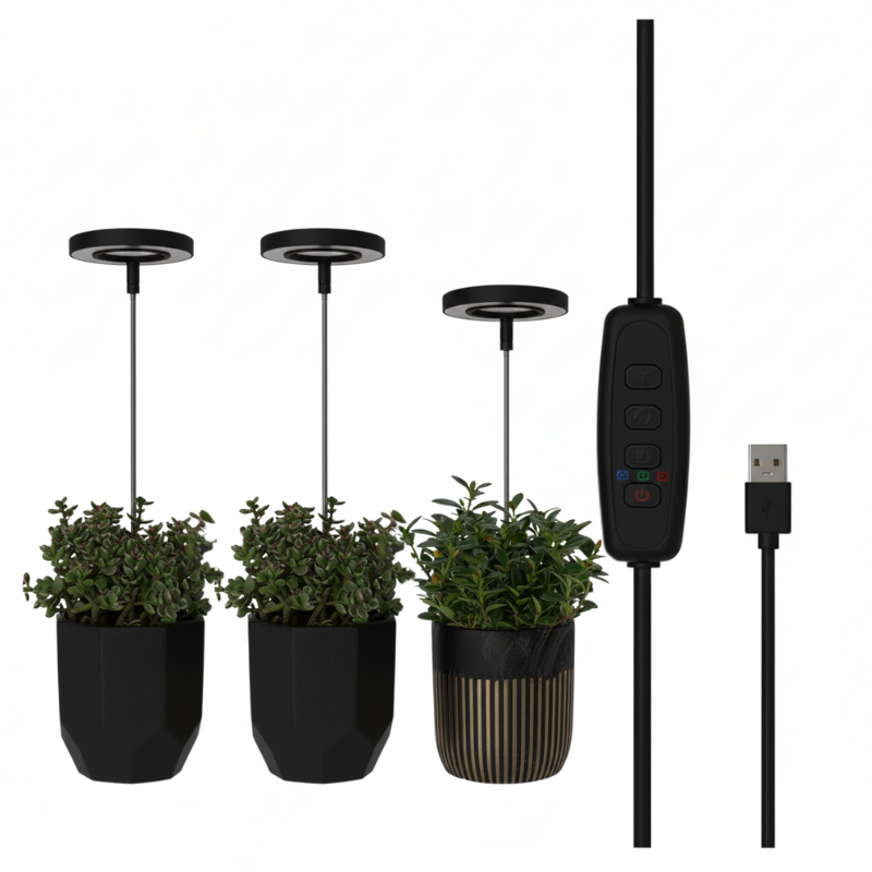 Ledsen™ PlantLamp: Justerbar Indendørs LED Vækst Lys Plante Lampe