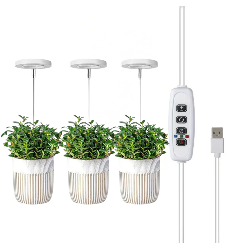 Ledsen™ PlantLamp: Justerbar Indendørs LED Vækst Lys Plante Lampe