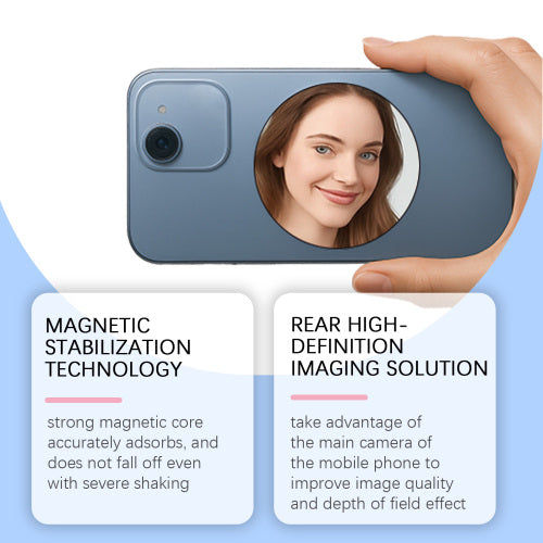 Magnetisk selfie-spejl