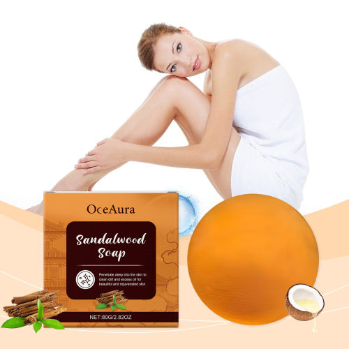 Sandeltræ badesæbe med olivenolie og shea