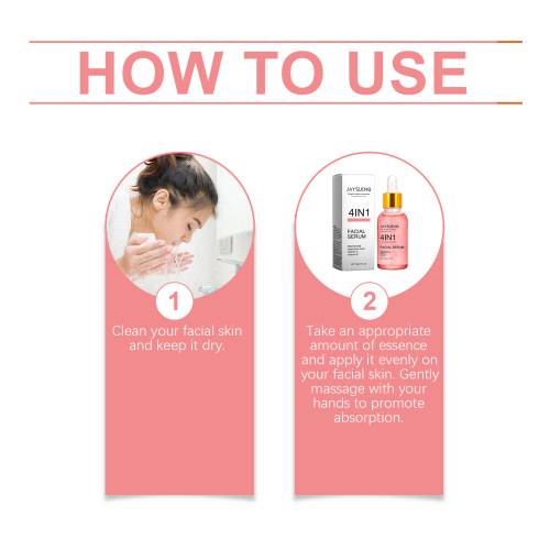 4-i-1 niacinamid serum med vitamin C og E