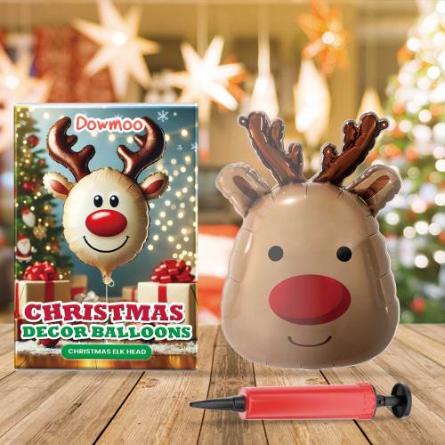 Jule-rensdyr stående ballon
