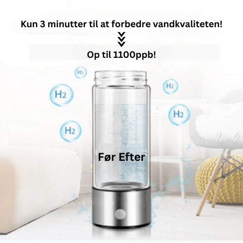 Bæredygtigt, billigt, sundt og sprudlende vand!