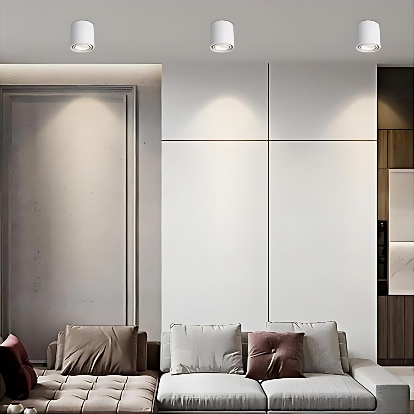 Anti-Blændende Drejelig Loftspotlight