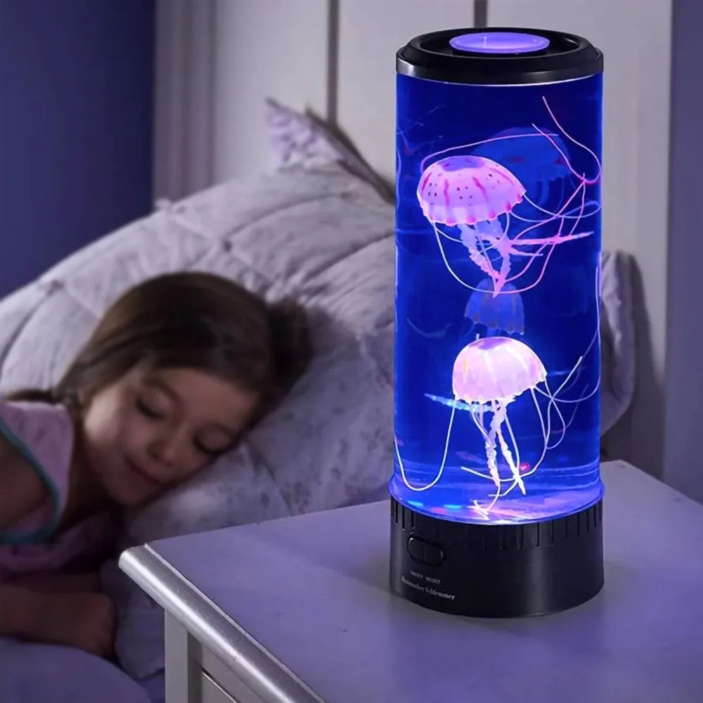 AquaLuma – LED-lampe med vandmænd, der skaber en afslappende stemning