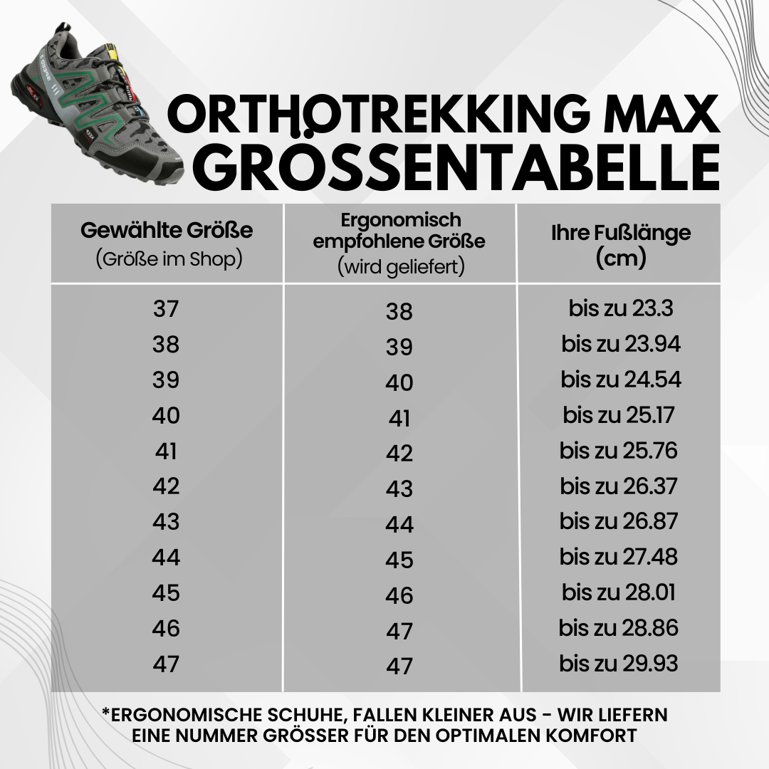 OrthoTrekking Max – Ortopædiske og aflastende vandrestøvler