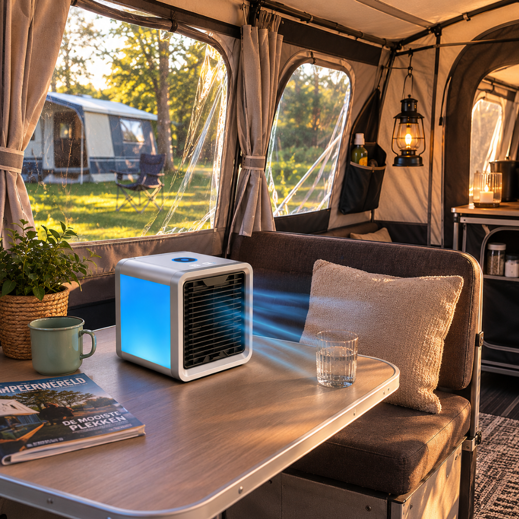 Breeziq - Kompakt Mobil Luftkøler