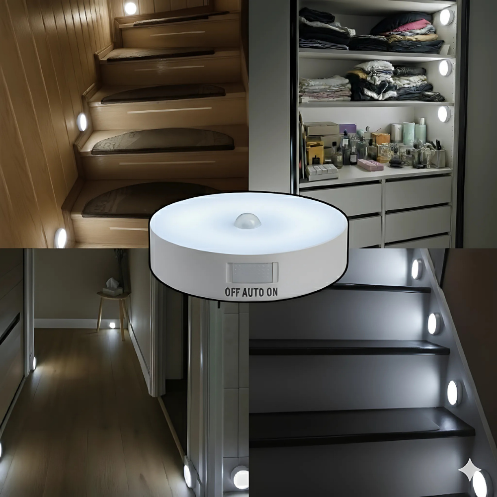 Smart Magnetisk LED Bevægelsessensor Lampe