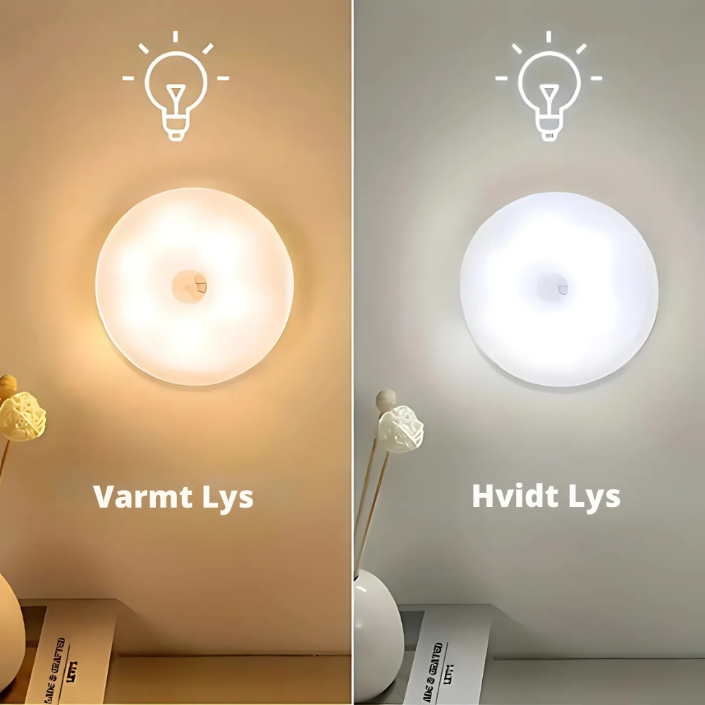Smart Magnetisk LED Bevægelsessensor Lampe