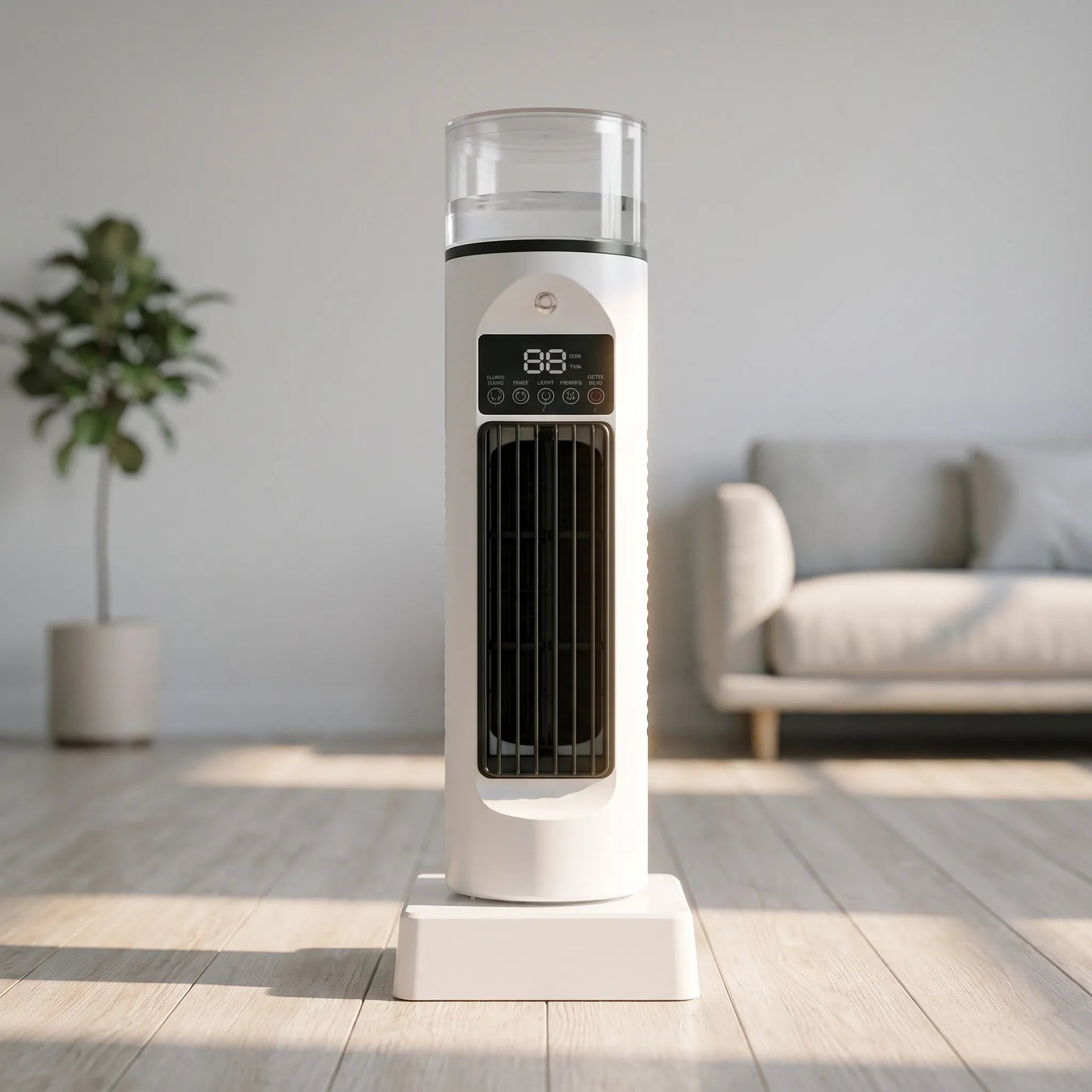 Chillify - Fritstående Mobil Luftkøler Med Vand