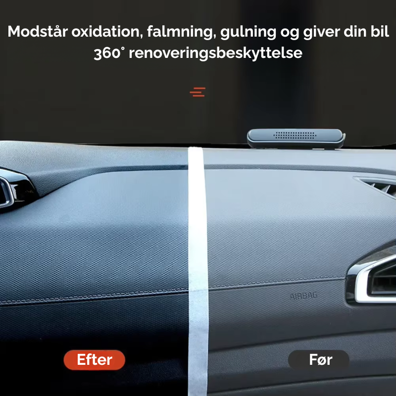 Plastbelægningsmiddel til biler