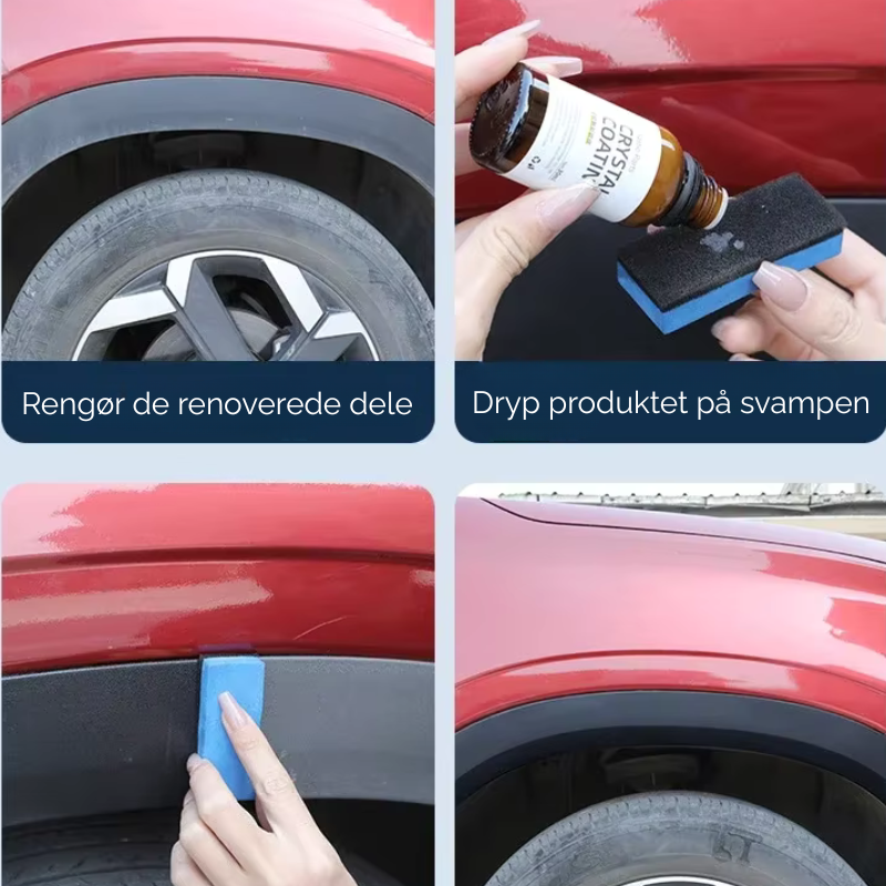 Plastbelægningsmiddel til biler