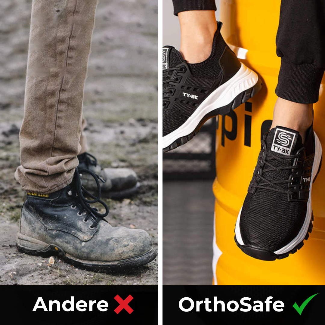 OrthoSafe – Certificerede ergonomiske og aflastende sikkerhedssko