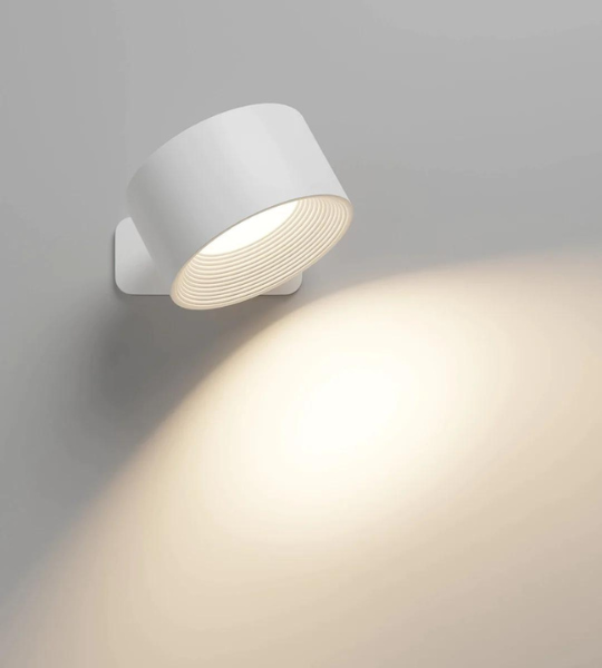 Dæmpbar LED-væglampe med fjernbetjening og touch-funktion