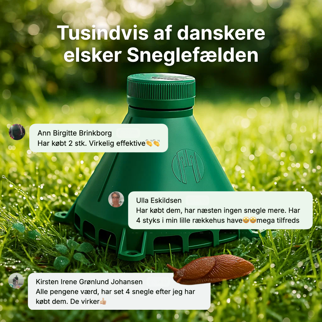 Sneglefælden - Den ultimative beskyttelse mod dræbersnegle