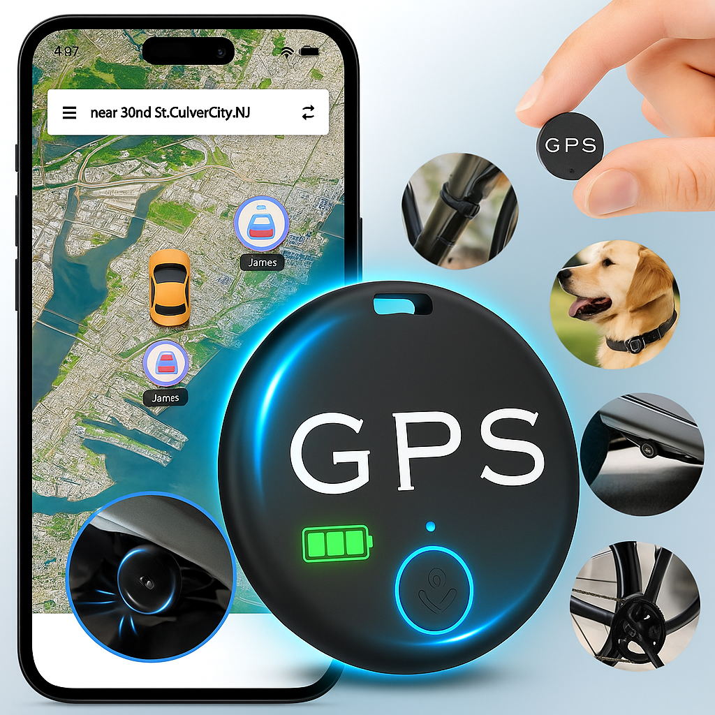 Magnetisk GPS-tracker – Professionel bilsporingsenhed