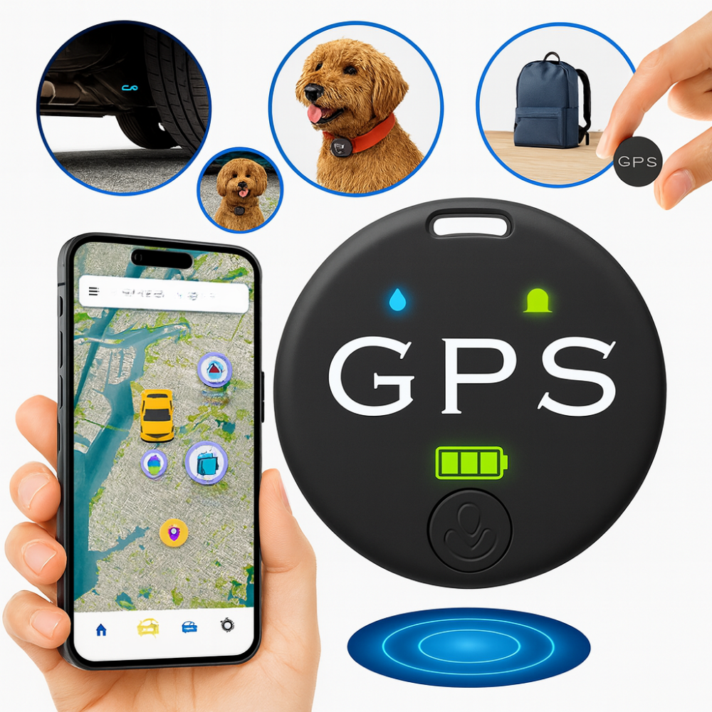 Magnetisk GPS-tracker – Professionel bilsporingsenhed