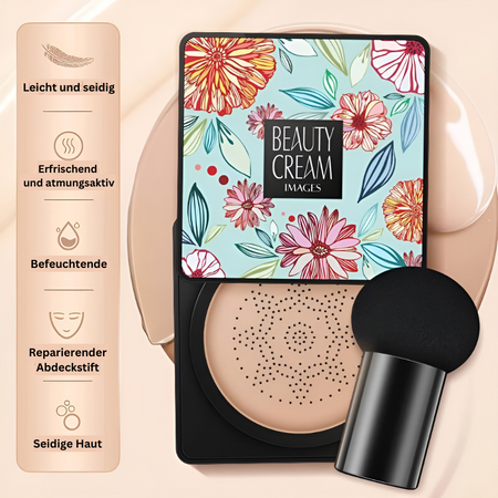 Glowveil - CC-Creme Med Svampepenselsæt