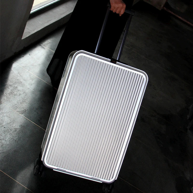 Valparaíso – Luksus-trolley i 100 % aluminium med hård kuffert