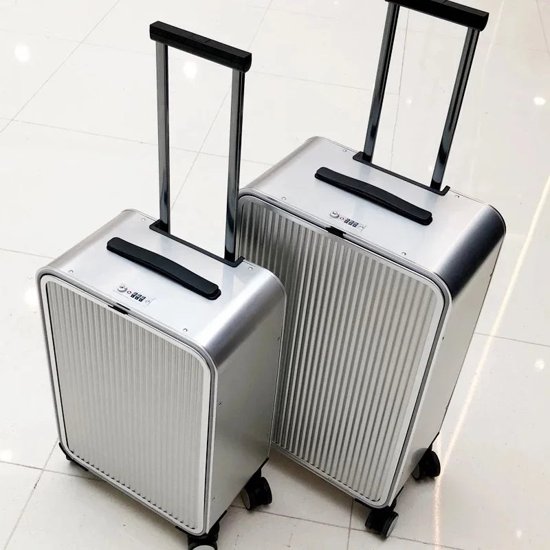 Valparaíso – Luksus-trolley i 100 % aluminium med hård kuffert