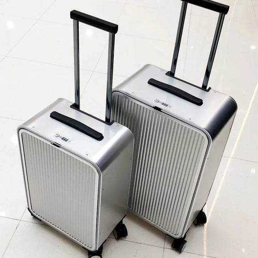 Valparaíso – Luksus-trolley i 100 % aluminium med hård kuffert