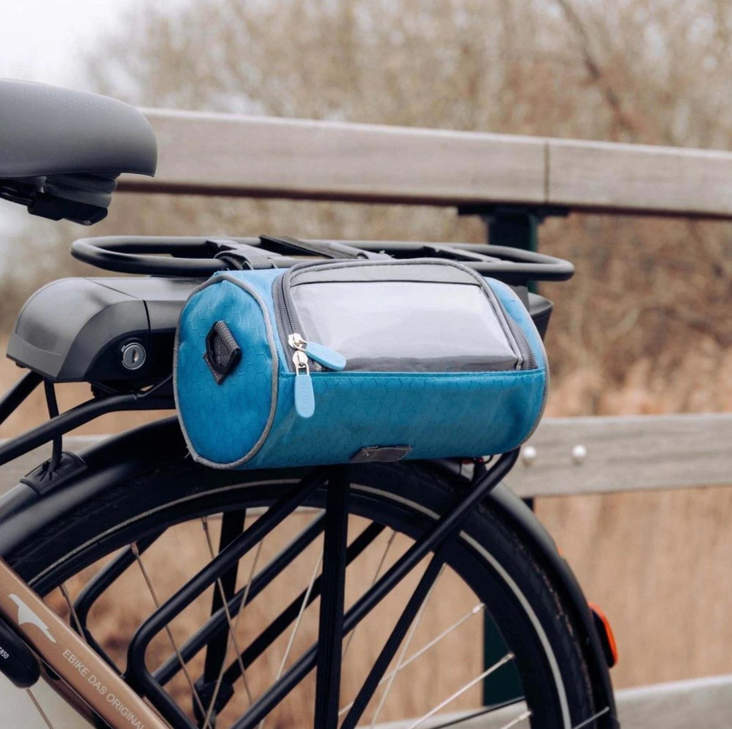 Handlebrix - Styrtaske Med Touchscreen-Vindue Til Cykel