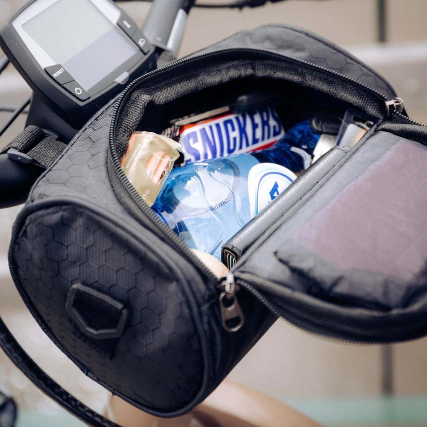 Handlebrix - Styrtaske Med Touchscreen-Vindue Til Cykel