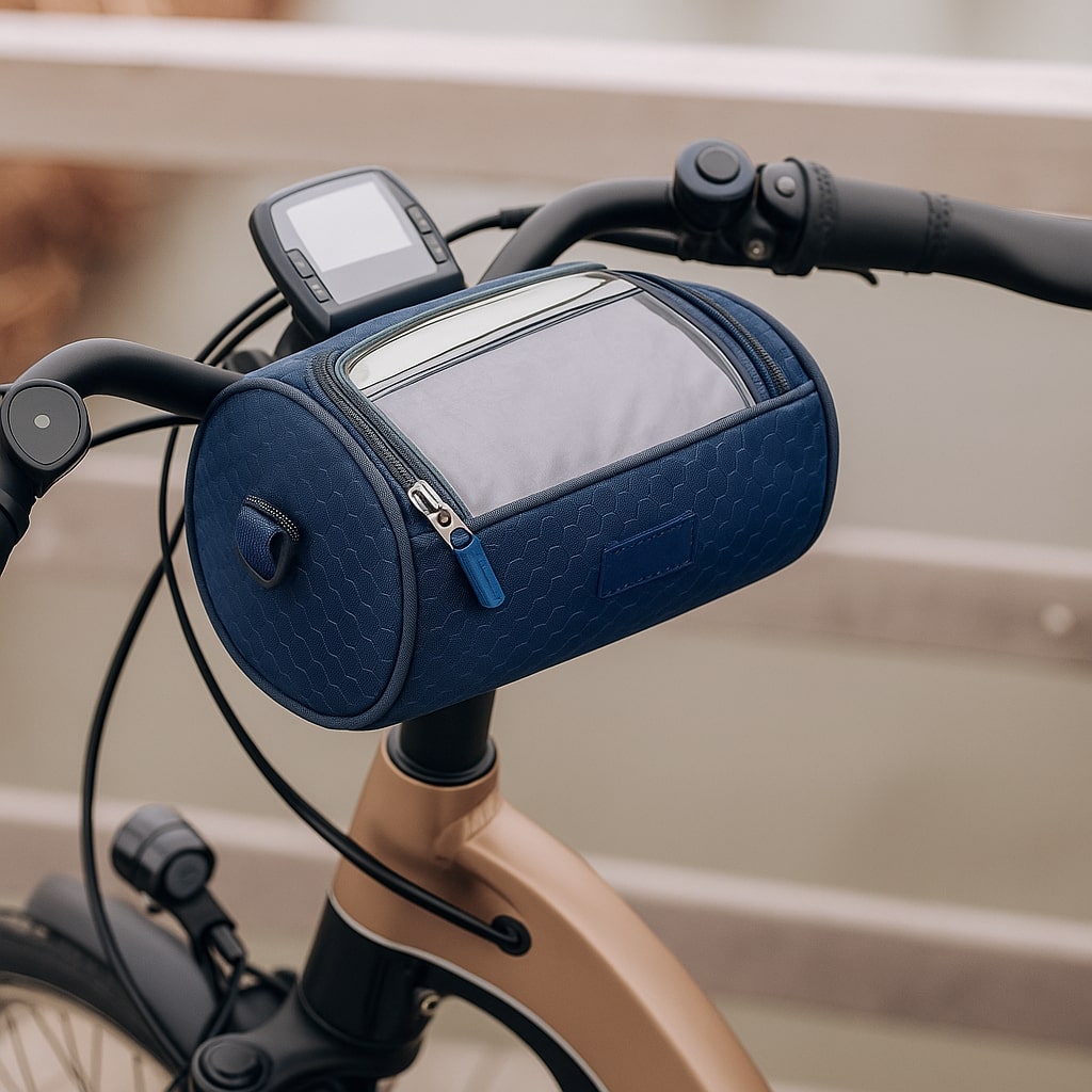 Handlebrix - Styrtaske Med Touchscreen-Vindue Til Cykel