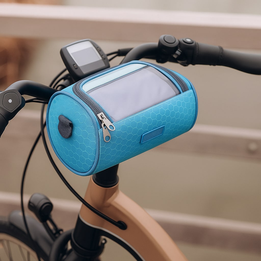 Handlebrix - Styrtaske Med Touchscreen-Vindue Til Cykel