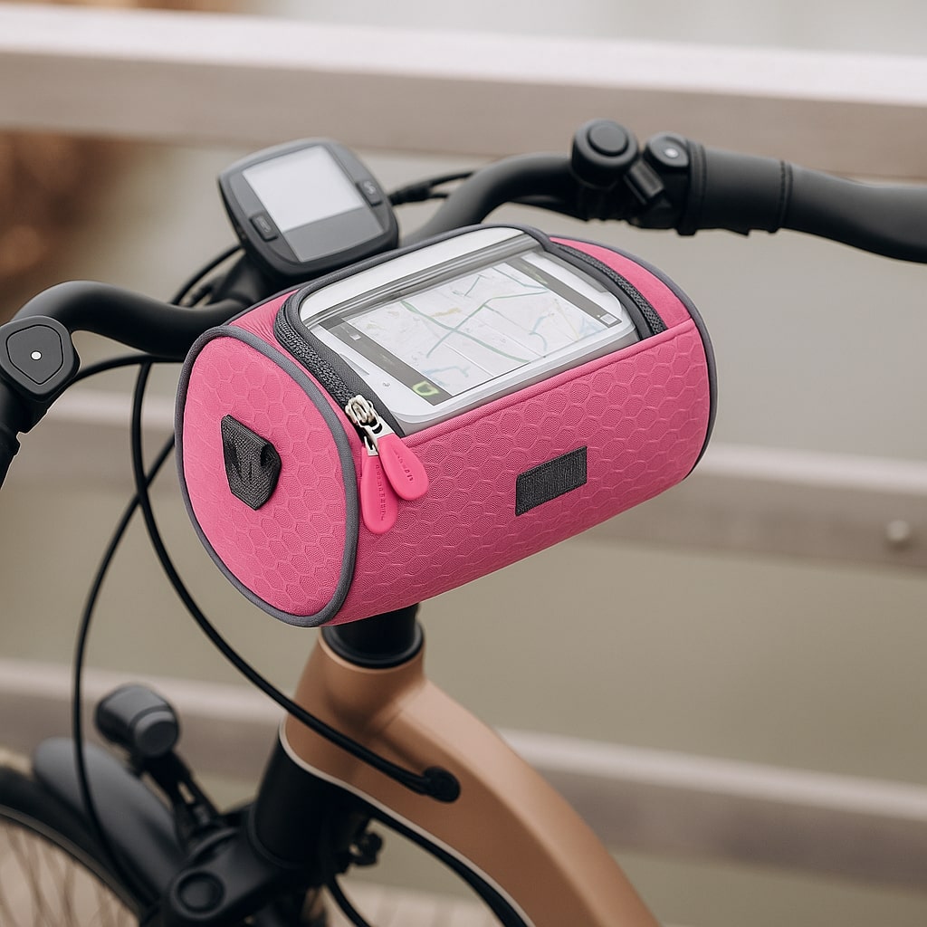 Handlebrix - Styrtaske Med Touchscreen-Vindue Til Cykel
