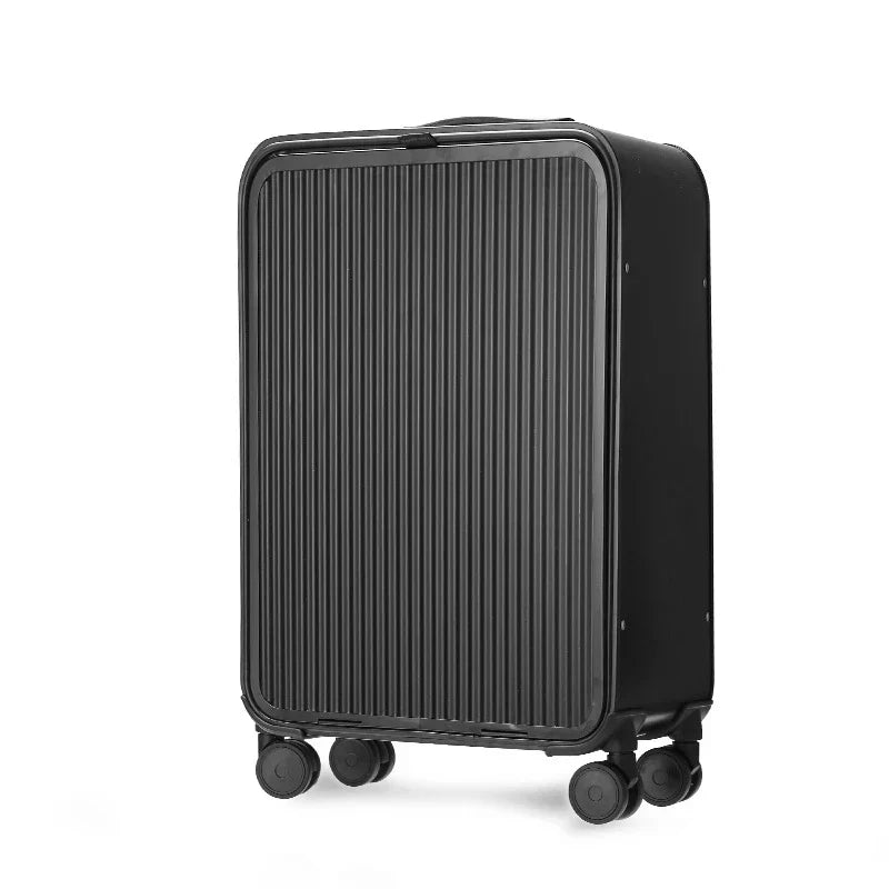 Valparaíso – Luksus-trolley i 100 % aluminium med hård kuffert
