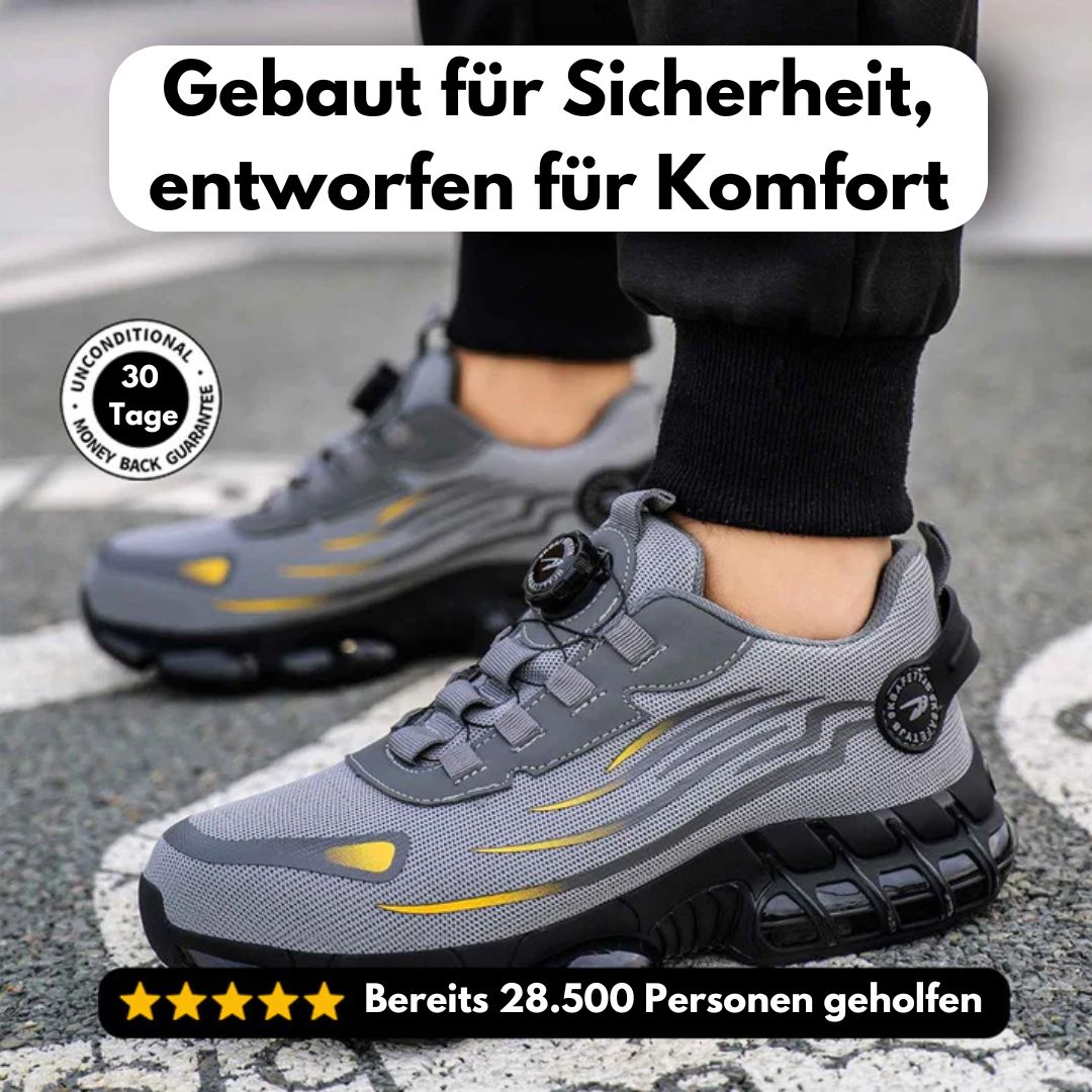 SafeStep – Ergonomiske sikkerhedssko – Certificeret beskyttelse og komfort